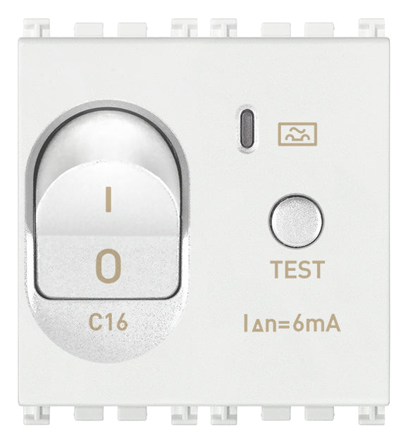 1P+N C16 RCBO 120-230V 6mA white