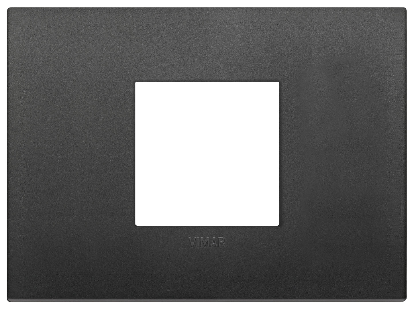 Classic plate 2centrM technopolymerblack