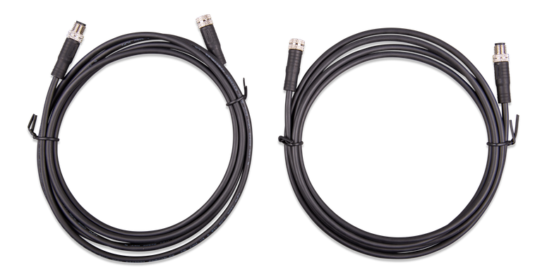 M8 circular connector Male/Female 3 pole cable 3m (bag of 2)