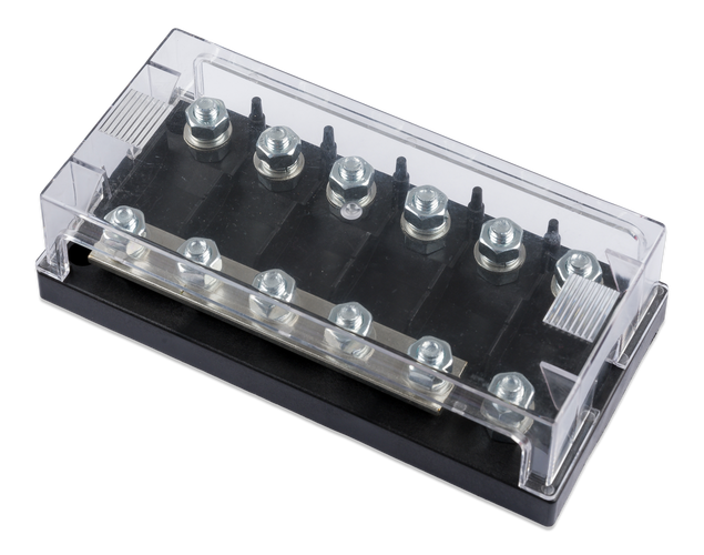 Fuse holder 6-way for MEGA-fuse