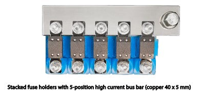 Busbar to connect 5 CIP100200100