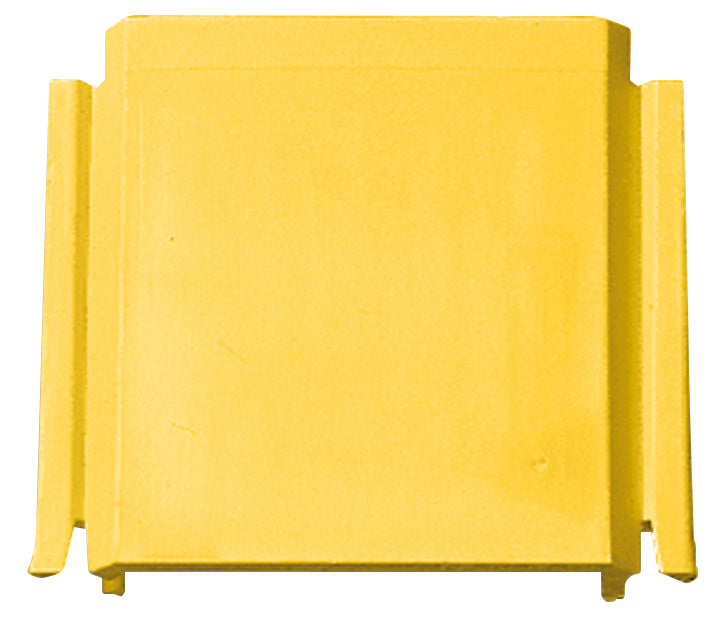 Joint plate for junction boxes yellow