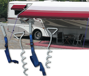 AWNING TIE-DOWN W/HOOKS (CAREFREE)