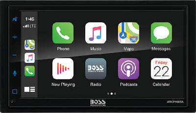 BLUETOOTH DOUBLE-DIN MP3 DIGITAL MEDIA TOUCH SCREEN AM/FM RECIEVER (BOSS AUDIO)