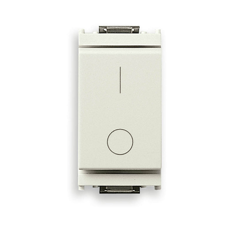 Idea 1-Way Switch, 2P/1T, 16 AX for PFC Loads 250V, White