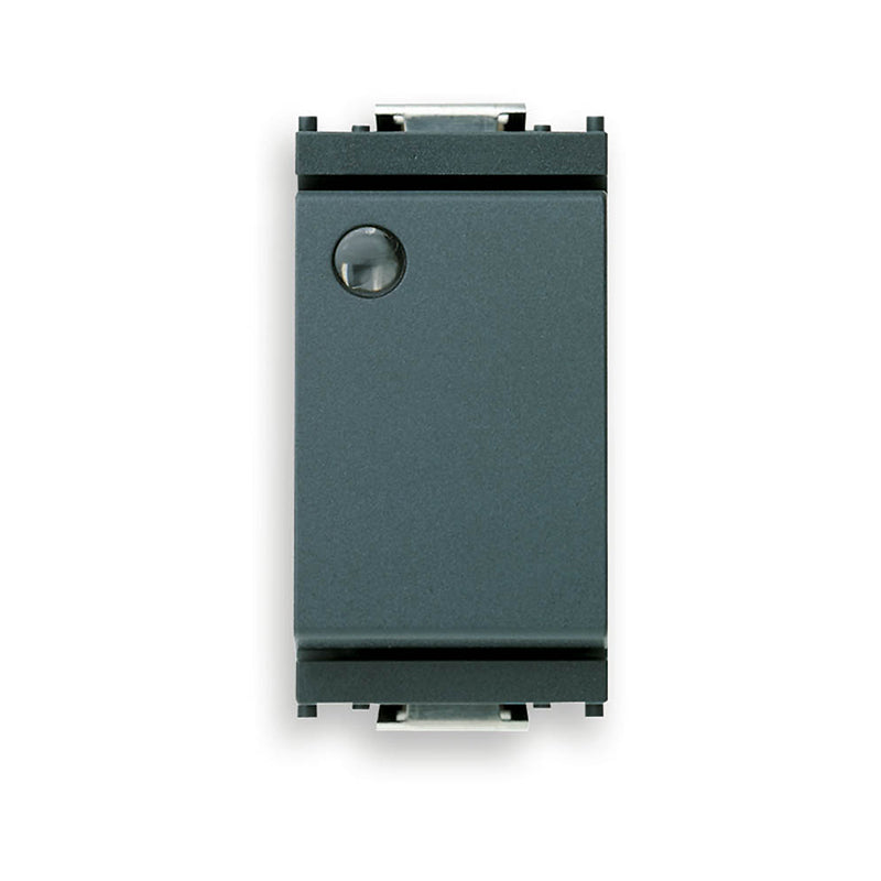 Idea 3-Way Switch, 1P/2T, 16 AX for PFC Loads 250V, Illuminated, Grey