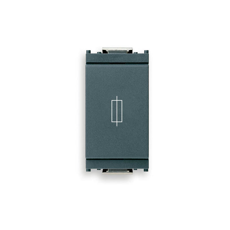 Idea Fuse Carrier, 1P, 16A/250V, for Ø 5 x 20mm Ø 6.3 x 32 mm Mini Fuses, Grey. Fuse not incl.