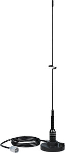 5218 19" SS VHF WHIP ANTENNA WITH MAGNETIC MOUNT (SHAKESPEARE ANTENNAS)