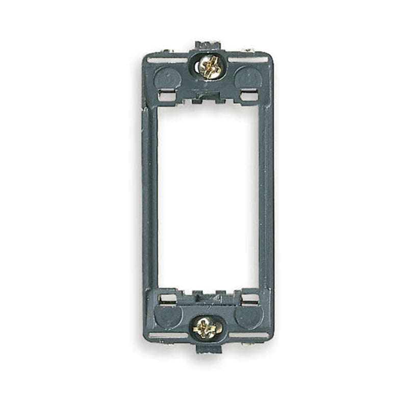 Idea Mounting Frame with Screws, 1 Module Panel Mounting, Grey