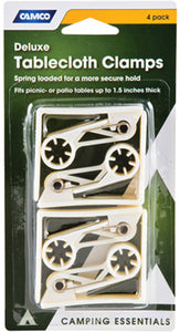 DELUXE TABLECLOTH CLAMPS (CAMCO)