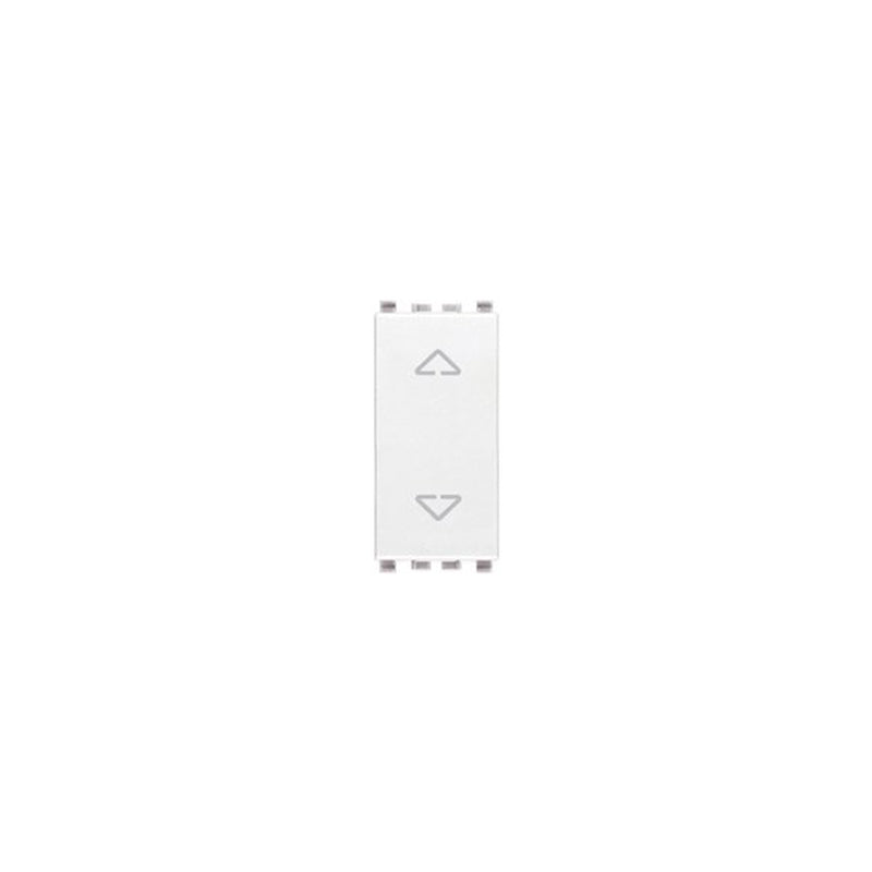 Switch: 2P 2-Way Push Button White, Eikon