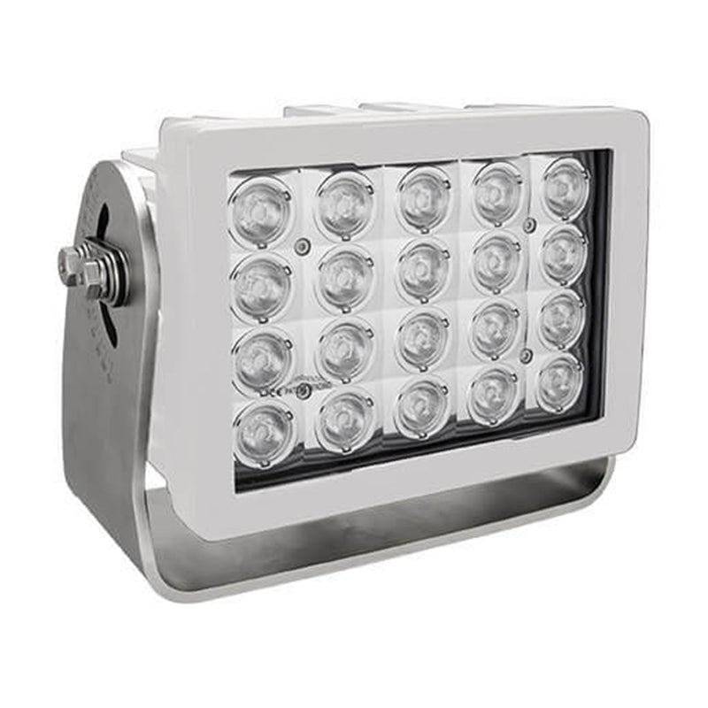 Imtra Offshore 20-LED Marine Deck Light 11-65VDC, 140W, 60°, White Finish, IP68/69K