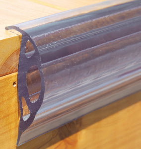 CLEARVUE™ COMMERICAL P-SHAPE VINYL DOCK EDGING (TAYLOR)