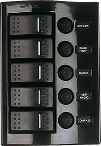 WAVE ROCKER SWITCH FUSE PANEL (SEA-DOG)