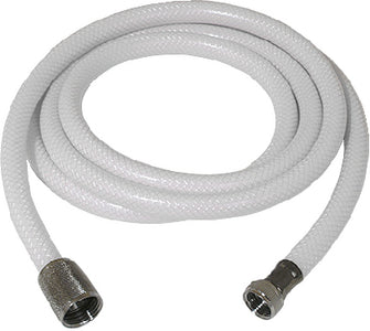 6' WHITE NYLON HOSE FOR STRAIGHT SPRAYER HANDLES (SCANDVIK)