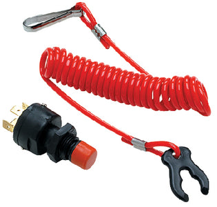 IGNITION INTERRUPT SWITCH AND LANYARD (SEACHOICE)