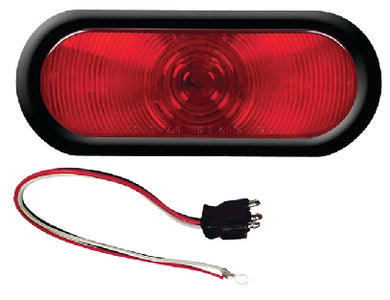 3-FUNCTION SEALED OVAL FLUSH-MOUNT TAIL LIGHT (SEACHOICE)