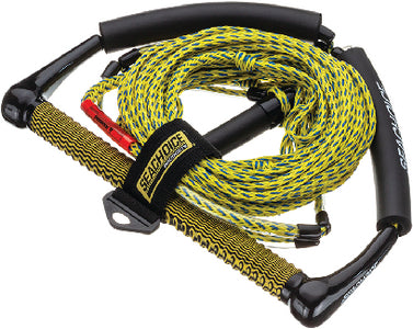 70' 4-SECTION WAKEBOARD ROPE WITH TRICK HANDLE (SEACHOICE)