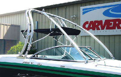 UNIVERSAL TOWER FULLY ASSEMBLED BIMINI TOP (CARVER COVERS)