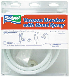 VACUUM BREAKER W/HAND SPRAY (DOMETIC)