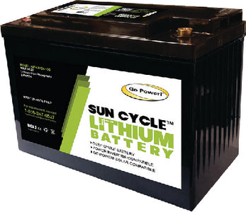100AH 12V LITHIUM BATTERY (GO POWER)