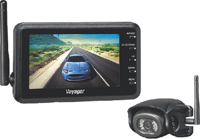 WIRELESS CAMERA SYSTEM W/ 4.3" MONITOR (VOYAGER)