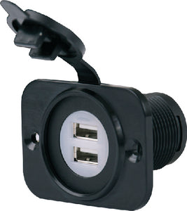 DELUXE DUAL USB CHARGER (PARKPOWERLOGO)