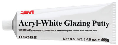 ACRYL-WHITE GLAZING PUTTY (3M MARINE)