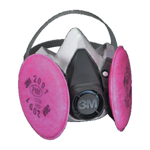 6000 SERIES HALF FACEPIECE RESPIRATOR ASSEMBLY (3M MARINE)