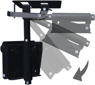 FLIP DOWN & SWIVEL CEILING MOUNT (MOR-RYDE)