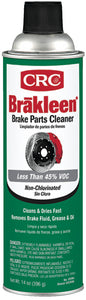 BRAKLEEN® LOW VOC, NON-CHLORINATED BRAKE PARTS CLEANER (CRC)
