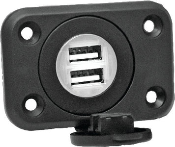 DUAL USB PORT RECEPTACLE (PRIME)