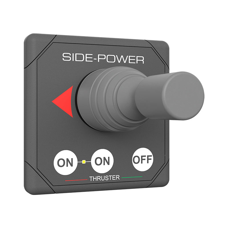 Panel, Joystick Thruster Control 12/24v Grey - special with Deutsch connector