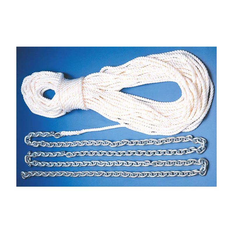 ROPE/CHAIN KIT,20FT 5/16"SS CHAIN AND 250FT 5/8" ROPE