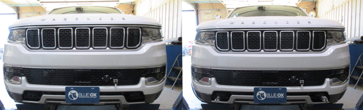 BASE PLATE, JEEP WAGONEER W/TOW HOOKS (INCLUDES ACC & SHUTTERS)