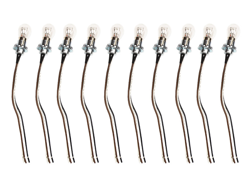 BULB AND SOCKET, PACK OF 10 EACH