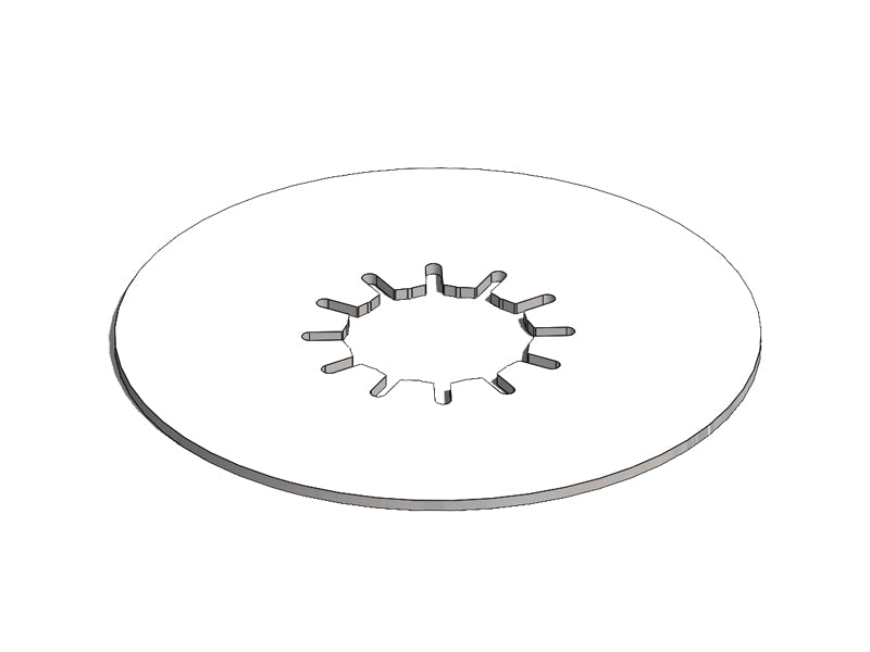KIT, LUBE PLATE, 10" HDPE
