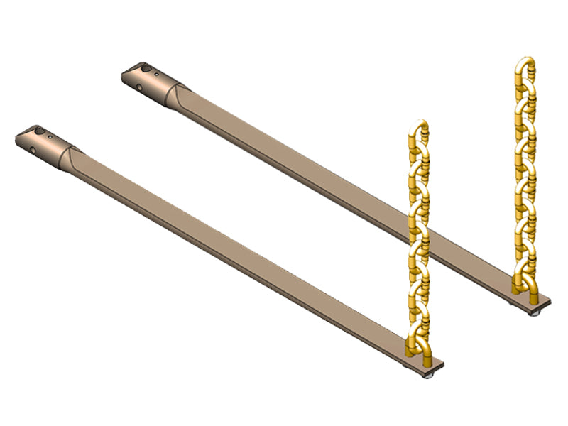 KIT, SPRING BARS, 550 LBS