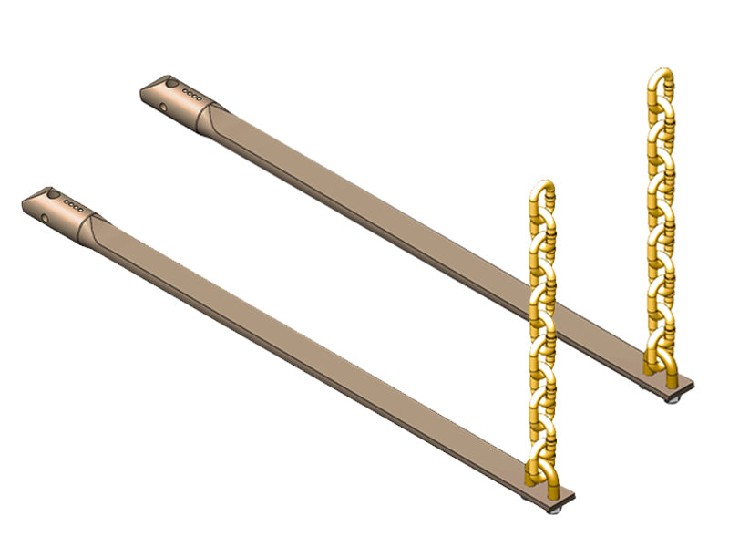 KIT, SPRING BARS, 1500 LBS