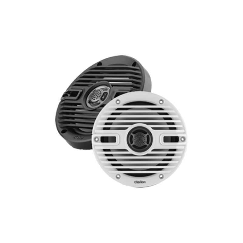 Speakers, 6.5" 30W, White/Black Classic
