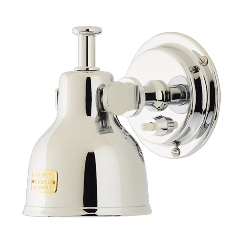 Cabin Lamp LED, Medium, Polished SS, 1 x 1W LED Integrated LED Driver, 10-30VDC