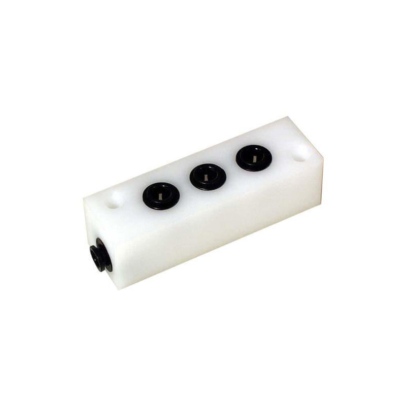 Manifold, 4 Outlet, 6 x 6mm