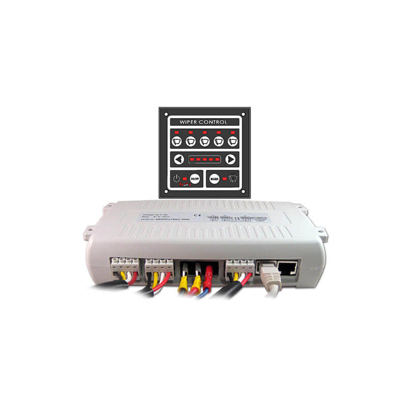 5-Wiper Control Panel, 12/24VDC with High Speed