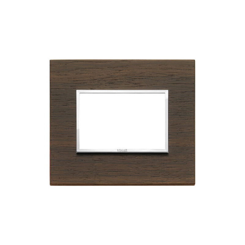 Eikon Evo Plate, Wenge Wood, 3 Module