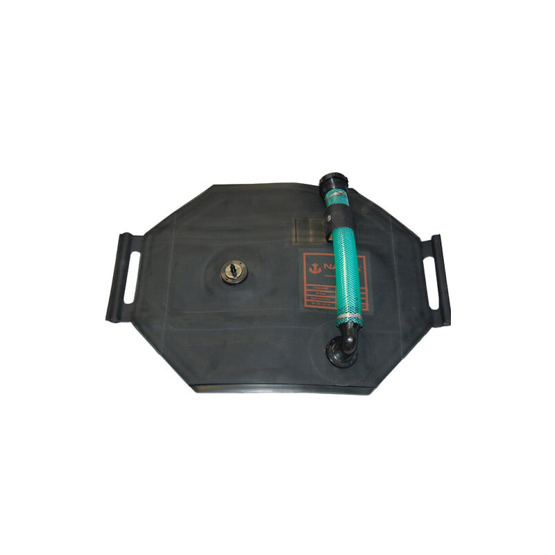 Portable Outboard Tank, 9 gallon with Fittings