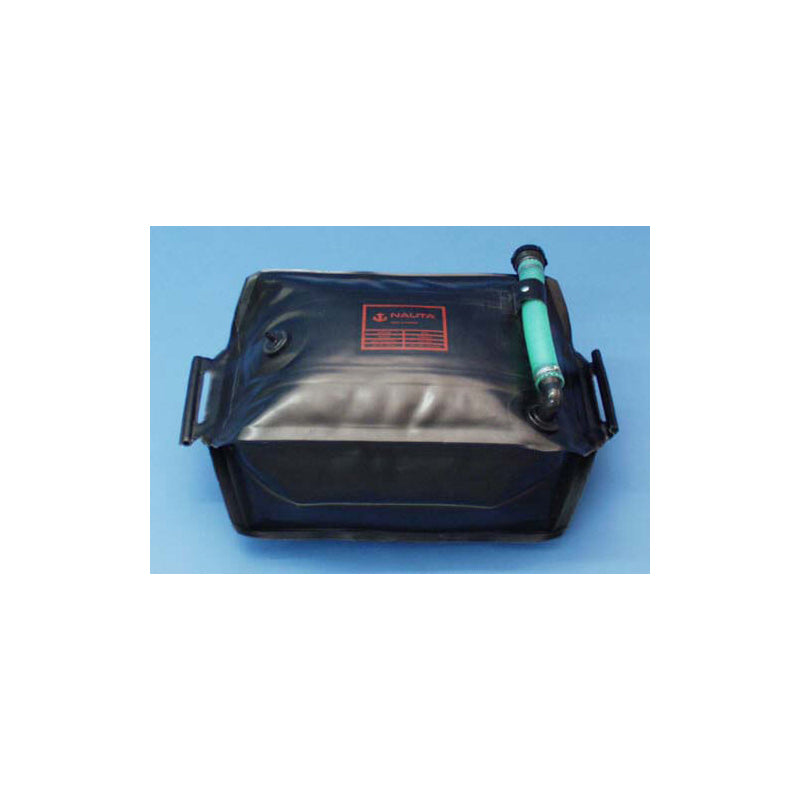 Portable Outboard Tank, 18 gallon with Fittings