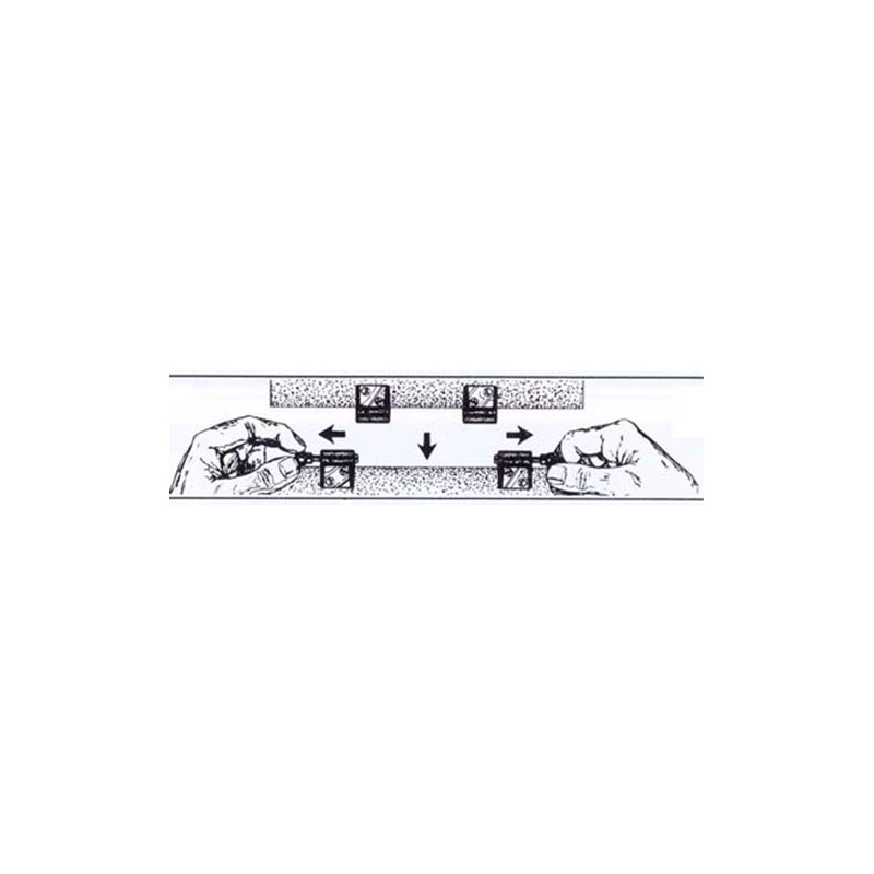 So-Pac Snap-Apart Hinges, Chrome