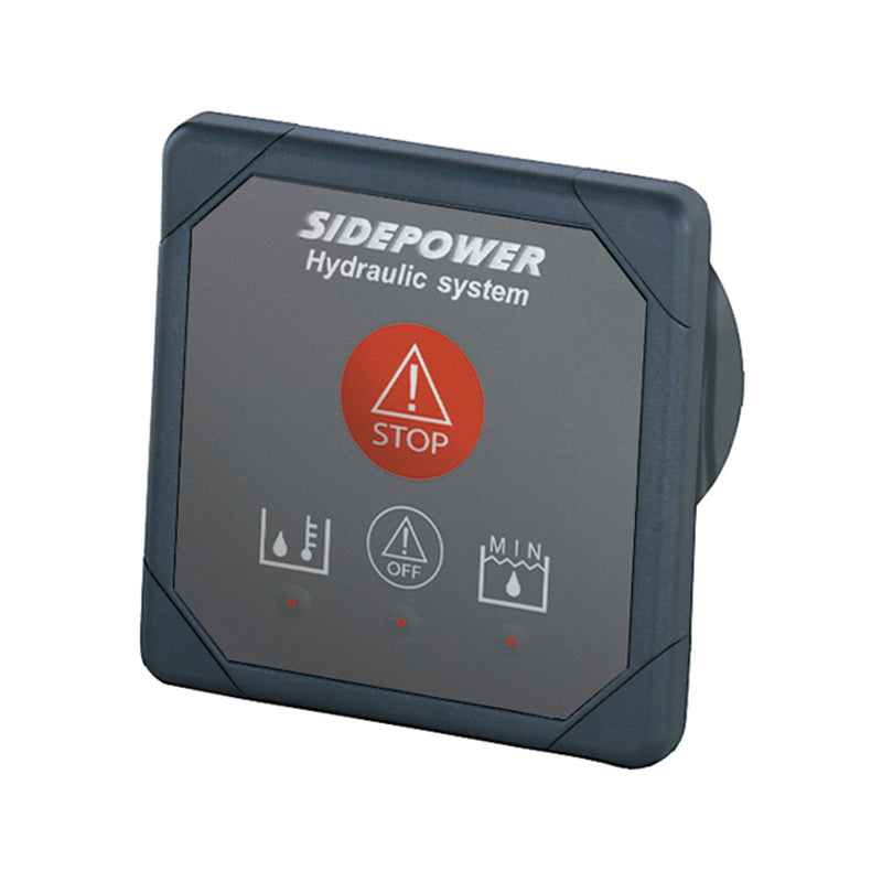 Panel, Hydraulic Warning, Info & Emergency Shutoff 12v