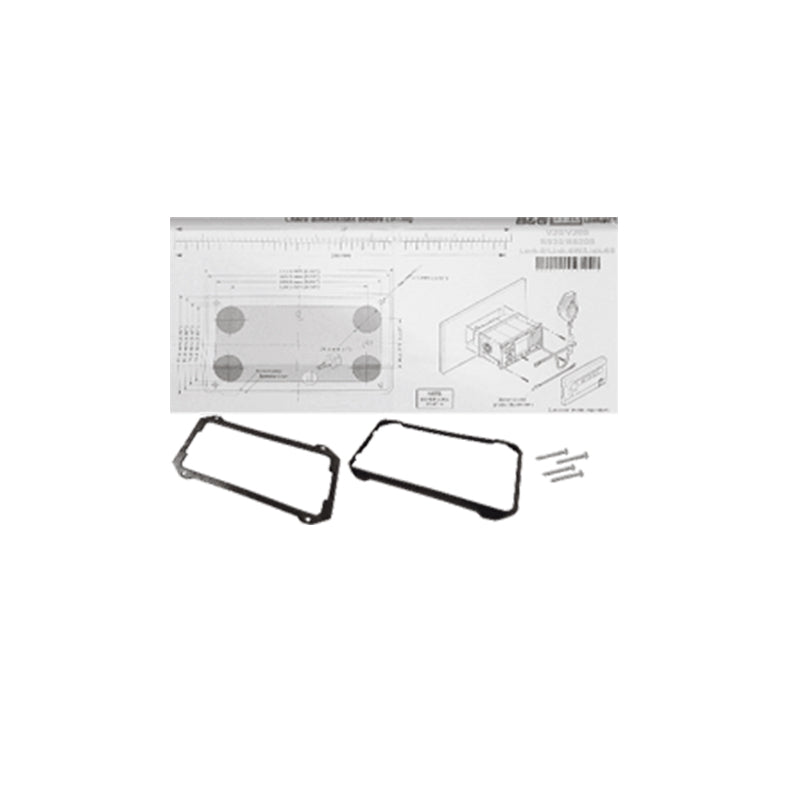 Flush Mount Kit, Link-9 VHF