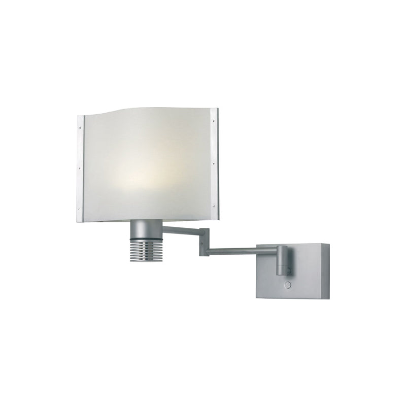 Lubeck, LED, Chrome, White Shade Built-in Dimmer, 10-30VDC